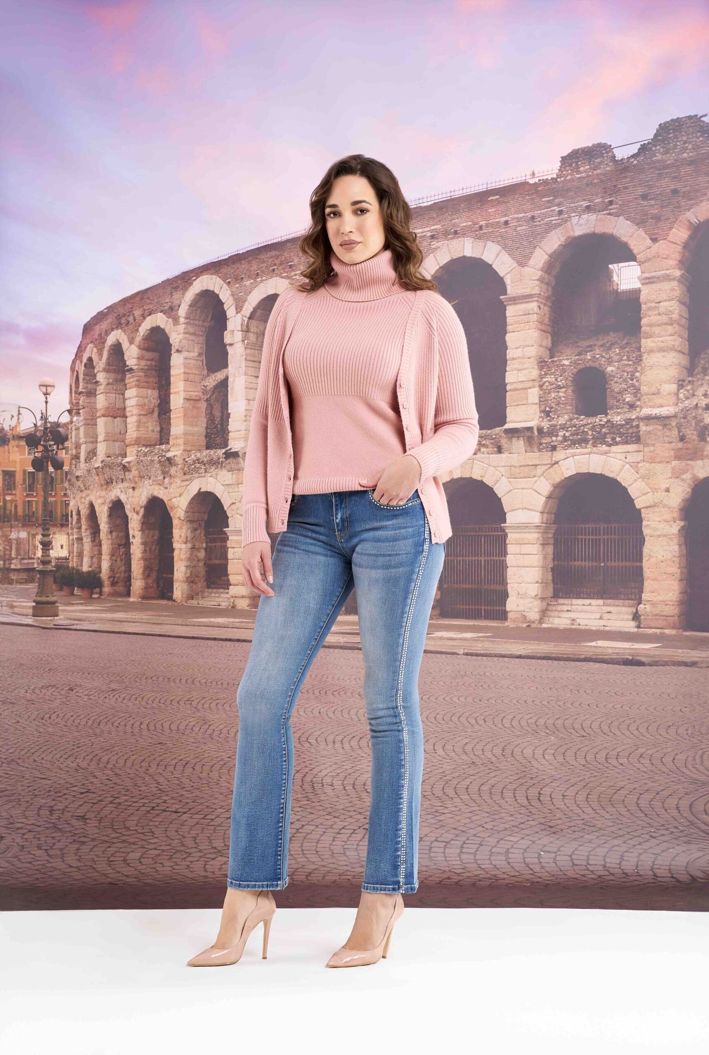 PANTALONE JEANS BY EXSY ITALIA