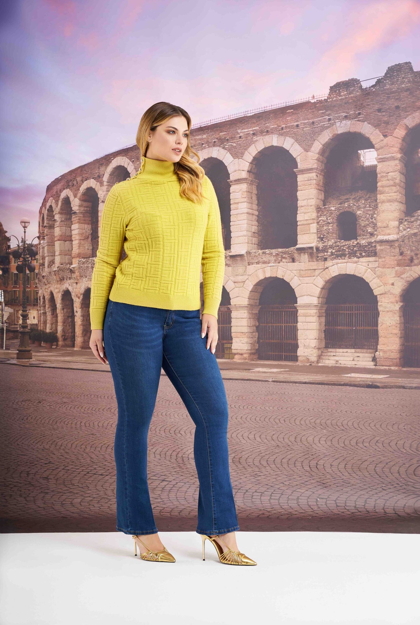 PANTALONE JEANS BY EXSY ITALIA