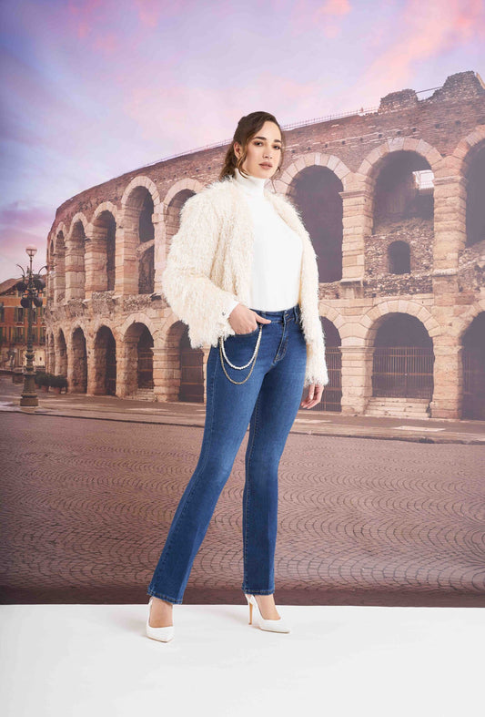 PANTALONE JEANS BY EXSY ITALIA