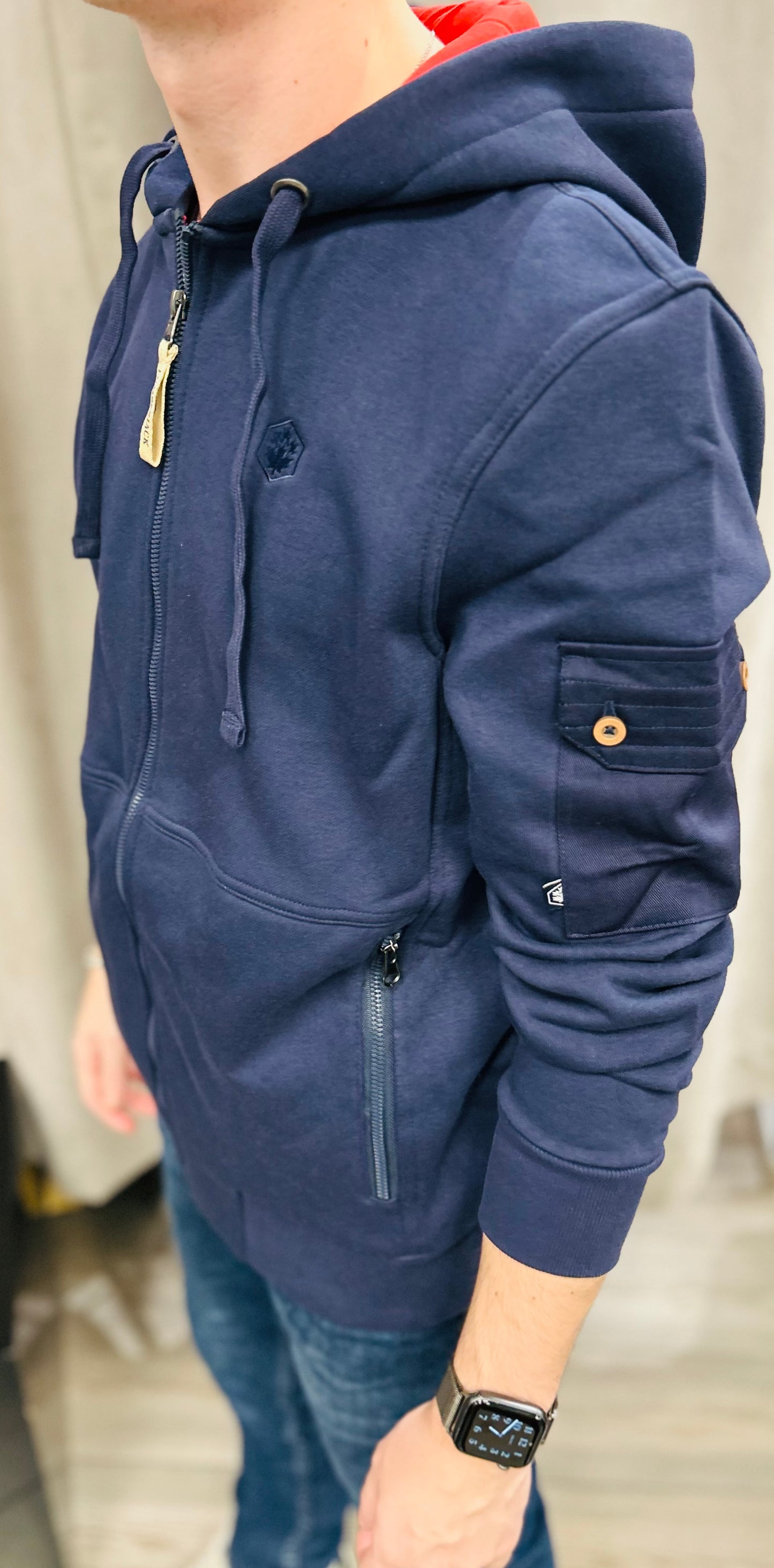 FELPA FULLZIP BY LUMBERJACK